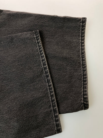 【中古品】【メンズ】 LEVI'S リーバイス 578 BLACK DENIM ブラック デニム パンツ メンズ ボトムス ジーンズ ジーパン 158-261022-em-53-min サイズ：W36/L30 カラー：インディゴブラック 万代Net店