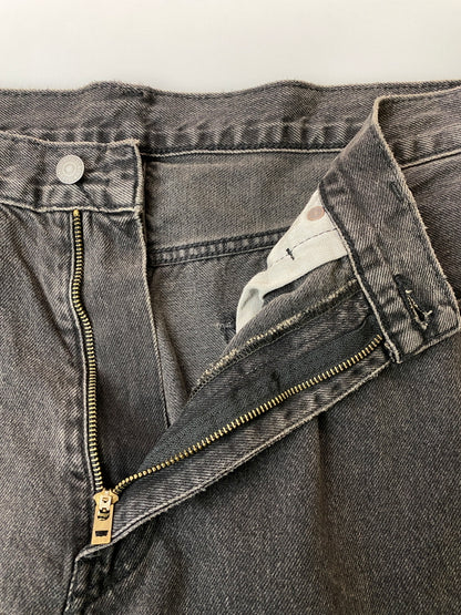【中古品】【メンズ】 LEVI'S リーバイス 578 BLACK DENIM ブラック デニム パンツ メンズ ボトムス ジーンズ ジーパン 158-261022-em-53-min サイズ：W36/L30 カラー：インディゴブラック 万代Net店