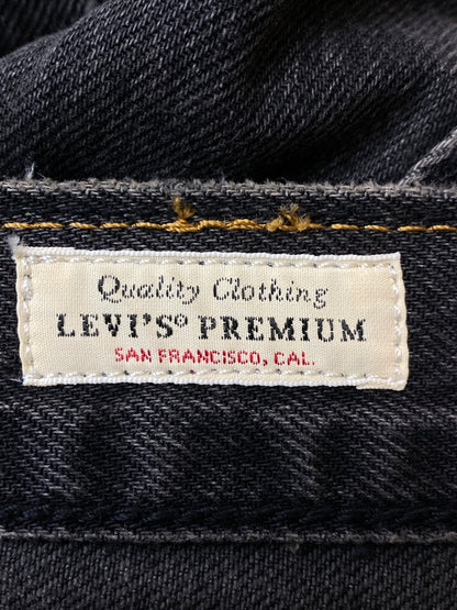 【中古品】【メンズ】 LEVI'S リーバイス 578 BLACK DENIM ブラック デニム パンツ メンズ ボトムス ジーンズ ジーパン 158-261022-em-53-min サイズ：W36/L30 カラー：インディゴブラック 万代Net店