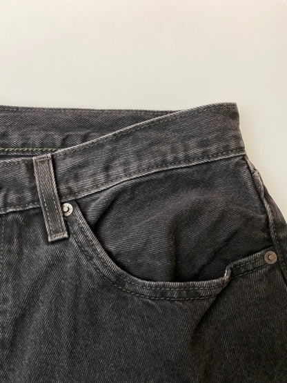 【中古品】【メンズ】 LEVI'S リーバイス 567 BLACK DENIM ブラック デニム パンツ メンズ ボトムス ジーンズ ジーパン 158-261022-em-49-min サイズ：W34/L32 カラー：インディゴブラック 万代Net店