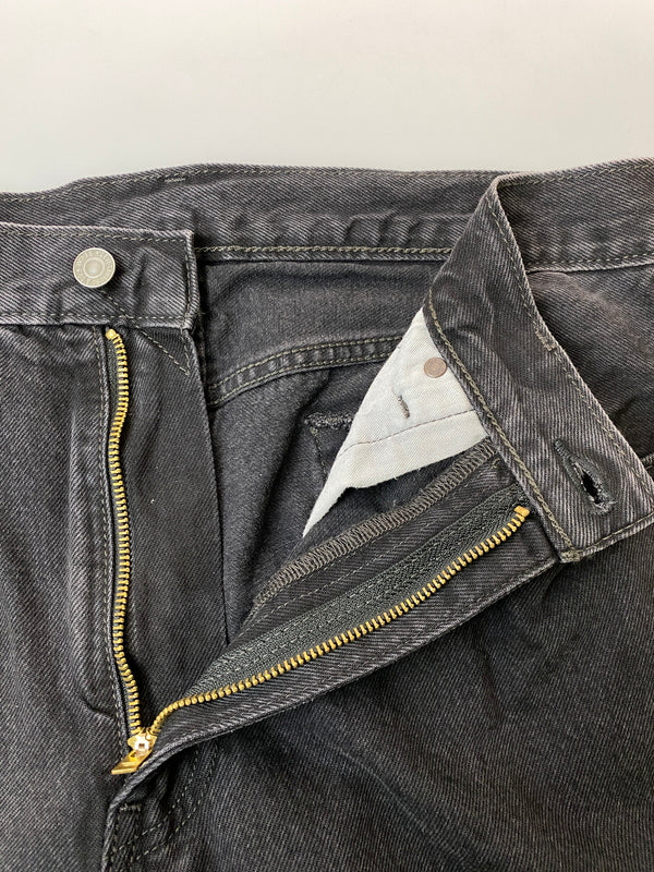【中古品】【メンズ】 LEVI'S リーバイス 567 BLACK DENIM ブラック デニム パンツ メンズ ボトムス ジーンズ ジーパン 158-261022-em-49-min サイズ：W34/L32 カラー：インディゴブラック 万代Net店