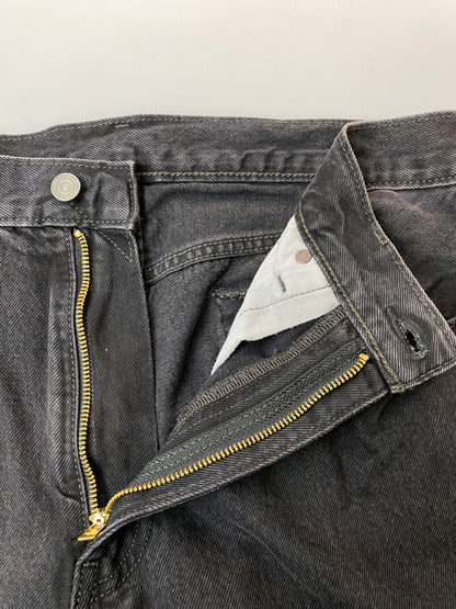 【中古品】【メンズ】 LEVI'S リーバイス 567 BLACK DENIM ブラック デニム パンツ メンズ ボトムス ジーンズ ジーパン 158-261022-em-49-min サイズ：W34/L32 カラー：インディゴブラック 万代Net店