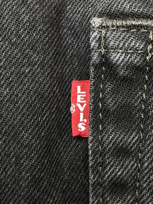 【中古品】【メンズ】 LEVI'S リーバイス 567 BLACK DENIM ブラック デニム パンツ メンズ ボトムス ジーンズ ジーパン 158-261022-em-49-min サイズ：W34/L32 カラー：インディゴブラック 万代Net店