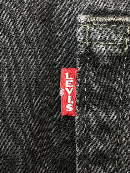【中古品】【メンズ】 LEVI'S リーバイス 567 BLACK DENIM ブラック デニム パンツ メンズ ボトムス ジーンズ ジーパン 158-261022-em-49-min サイズ：W34/L32 カラー：インディゴブラック 万代Net店