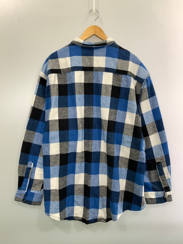 【中古品】【メンズ】 GANDER MOUNTAIN ガンダーマウンテン ブロックチェックネルシャツ メンズ トップス 長袖シャツ 146-261017-KS-01-min サイズ：3XL カラー：ブルー系 万代Net店