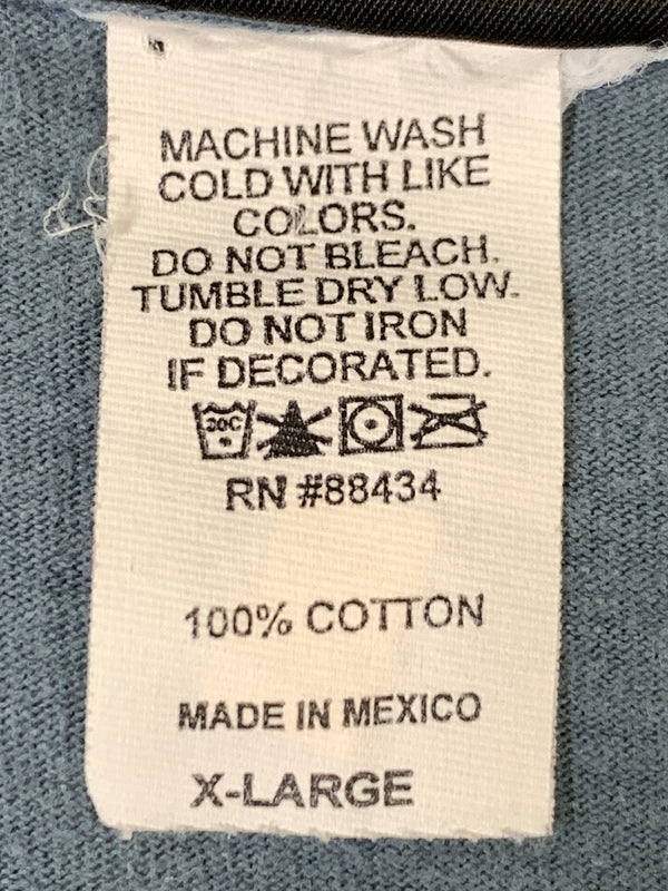 【中古品】【メンズ】 KORN コーン 1999 ISSUES TEE イシューズ 半袖Tシャツ メンズ トップス ヴィンテージ バンドTシャツ 146-261016-em-43-min サイズ：XL カラー：スモークブルー 万代Net店