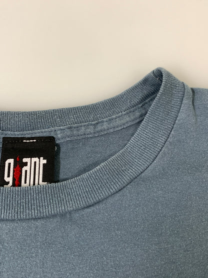 【中古品】【メンズ】 KORN コーン 1999 ISSUES TEE イシューズ 半袖Tシャツ メンズ トップス ヴィンテージ バンドTシャツ 146-261016-em-43-min サイズ：XL カラー：スモークブルー 万代Net店