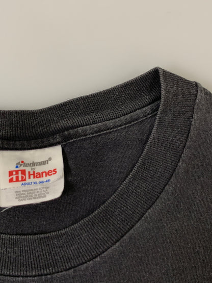 【中古品】【メンズ】 BUDWEISER バドワイザー FERRET LIZARDS FROGS TEE フェレット リザーズ フロッグス 半袖Tシャツ メンズ トップス 146-261016-em-45-min サイズ：XL カラー：ブラック 万代Net店
