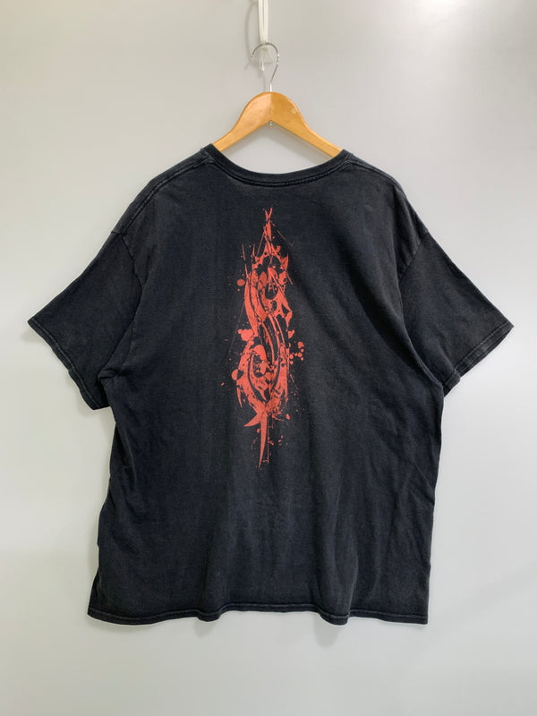 【現状渡し品】【メンズ】 SLIPKNOT スリップノット BLINDFOLD GIRL TEE ブラインドフォールド ガール 半袖Tシャツ ヘヴィメタル バンドTシャツ 146-261016-em-44-min カラー：ブラック 万代Net店