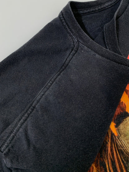 【現状渡し品】【メンズ】 SLIPKNOT スリップノット BLINDFOLD GIRL TEE ブラインドフォールド ガール 半袖Tシャツ ヘヴィメタル バンドTシャツ 146-261016-em-44-min カラー：ブラック 万代Net店
