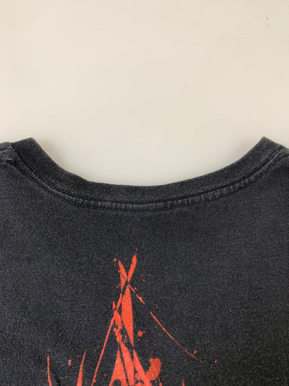 【現状渡し品】【メンズ】 SLIPKNOT スリップノット BLINDFOLD GIRL TEE ブラインドフォールド ガール 半袖Tシャツ ヘヴィメタル バンドTシャツ 146-261016-em-44-min カラー：ブラック 万代Net店
