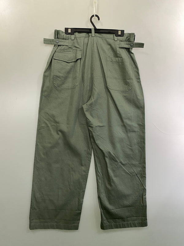 【中古品】【メンズ】 WAIPER.INC ワイパー U.S.AIR FORCE コットンサテン ユーティリティ トラウザーズ WP1014 アメリカ空軍 メンズ ボトムス ミリタリー 156-261022-em-57-min サイズ：40R カラー：オリーブグリーン 万代Net店