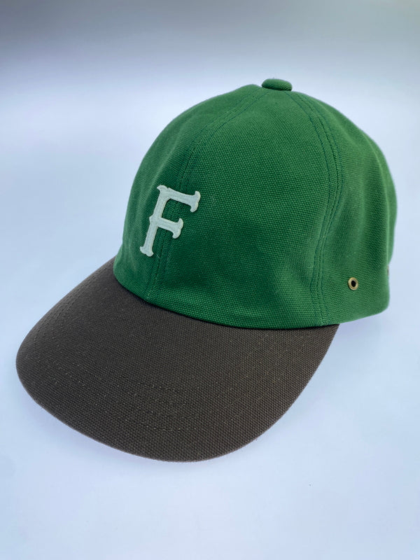 【中古品】【メンズ/レディース】 MR.FATMAN ミスター ファットマン BASEBALL CAP ベースボール キャップ 帽子 野球帽 185-261025-em-05-min サイズ：L カラー：グリーン/ブラウン 万代Net店