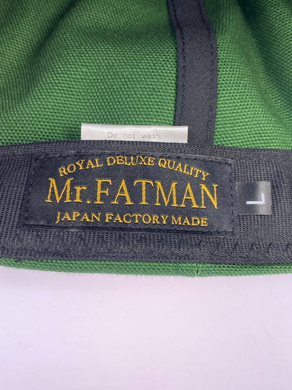 【中古品】【メンズ/レディース】 MR.FATMAN ミスター ファットマン BASEBALL CAP ベースボール キャップ 帽子 野球帽 185-261025-em-05-min サイズ：L カラー：グリーン/ブラウン 万代Net店