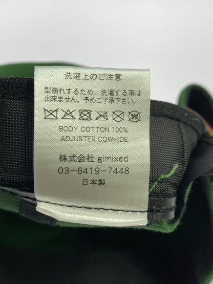 【中古品】【メンズ/レディース】 MR.FATMAN ミスター ファットマン BASEBALL CAP ベースボール キャップ 帽子 野球帽 185-261025-em-05-min サイズ：L カラー：グリーン/ブラウン 万代Net店