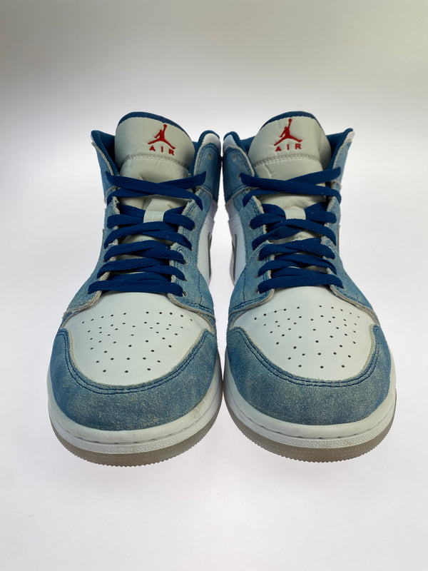 【中古品】【メンズ】 NIKE ナイキ AIR JORDAN 1 MID SE DN3706-401 エアジョーダン1 ミッド SE スニーカー メンズ シューズ 靴 160-261018-em-09-min サイズ：29.0cm カラー：WHITE HYPER ROYAL RED 万代Net店