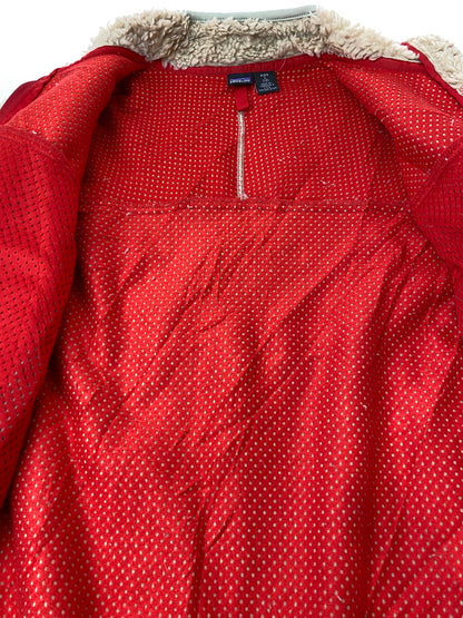 【中古品】【キッズ】 PATAGONIA パタゴニア 00'S RETRO CARDIGAN 65558 00年代 レトロ カーディガン キッズ アウター 上着 子供服 144-261022-em-39-min サイズ：KIDS L （12） カラー：ベージュ 万代Net店