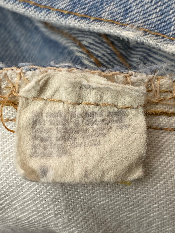 【ジャンク品】【メンズ】 LEVI'S リーバイス 505 DENIM PANTS 70'S 66前期 505 デニムパンツ 70年代 ヴィンテージ メンズ ボトムス ジーンズ ジーパン 157-261015-em-12-min サイズ：不明（印字消え） カラー：インディゴ 万代Net店