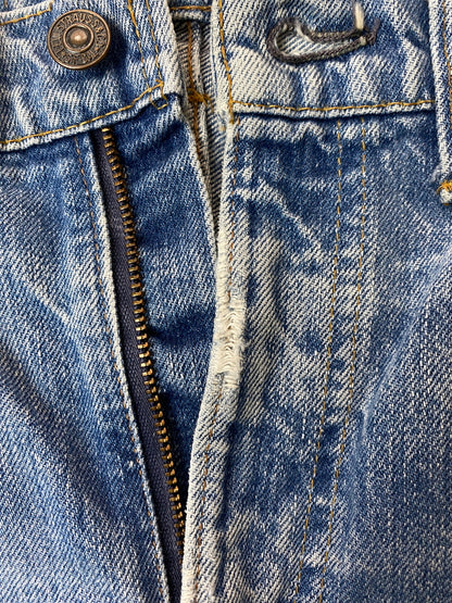 【ジャンク品】【メンズ】 LEVI'S リーバイス 505 DENIM PANTS 70'S 66前期 505 デニムパンツ 70年代 ヴィンテージ メンズ ボトムス ジーンズ ジーパン 157-261015-em-12-min サイズ：不明（印字消え） カラー：インディゴ 万代Net店