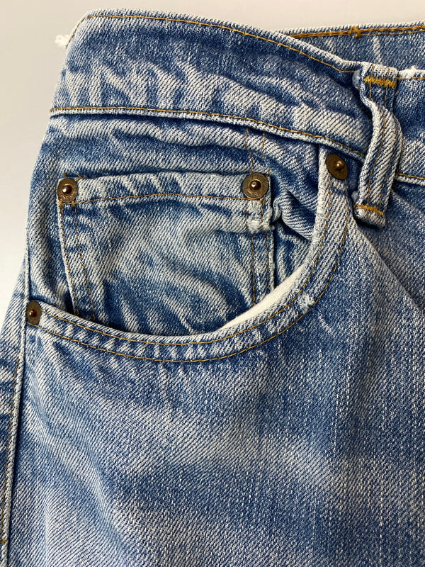 【ジャンク品】【メンズ】 LEVI'S リーバイス 505 DENIM PANTS 70'S 66前期 505 デニムパンツ 70年代 ヴィンテージ メンズ ボトムス ジーンズ ジーパン 157-261015-em-12-min サイズ：不明（印字消え） カラー：インディゴ 万代Net店