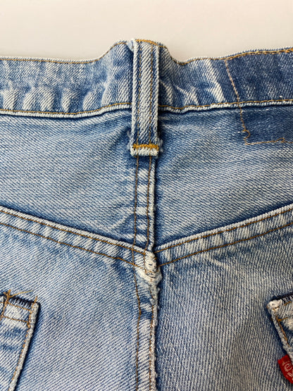 【ジャンク品】【メンズ】 LEVI'S リーバイス 505 DENIM PANTS 70'S 66前期 505 デニムパンツ 70年代 ヴィンテージ メンズ ボトムス ジーンズ ジーパン 157-261015-em-12-min サイズ：不明（印字消え） カラー：インディゴ 万代Net店