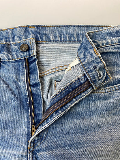 【ジャンク品】【メンズ】 LEVI'S リーバイス 505 DENIM PANTS 70'S 66前期 505 デニムパンツ 70年代 ヴィンテージ メンズ ボトムス ジーンズ ジーパン 157-261015-em-12-min サイズ：不明（印字消え） カラー：インディゴ 万代Net店