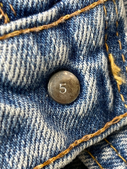 【ジャンク品】【メンズ】 LEVI'S リーバイス 505 DENIM PANTS 70'S 66前期 505 デニムパンツ 70年代 ヴィンテージ メンズ ボトムス ジーンズ ジーパン 157-261015-em-12-min サイズ：不明（印字消え） カラー：インディゴ 万代Net店