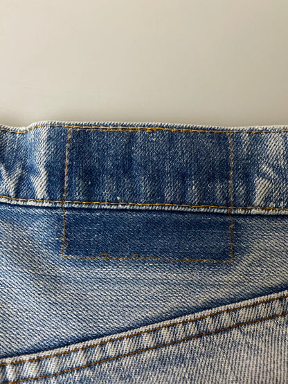 【ジャンク品】【メンズ】 LEVI'S リーバイス 505 DENIM PANTS 70'S 66前期 505 デニムパンツ 70年代 ヴィンテージ メンズ ボトムス ジーンズ ジーパン 157-261015-em-12-min サイズ：不明（印字消え） カラー：インディゴ 万代Net店