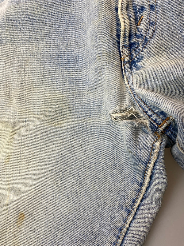 【ジャンク品】【メンズ】 LEVI'S リーバイス 505 DENIM PANTS 70'S 66前期 505 デニムパンツ 70年代 ヴィンテージ メンズ ボトムス ジーンズ ジーパン 157-261015-em-13-min サイズ：W35/L34 カラー：インディゴ 万代Net店