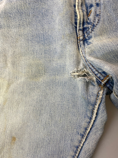 【ジャンク品】【メンズ】 LEVI'S リーバイス 505 DENIM PANTS 70'S 66前期 505 デニムパンツ 70年代 ヴィンテージ メンズ ボトムス ジーンズ ジーパン 157-261015-em-13-min サイズ：W35/L34 カラー：インディゴ 万代Net店