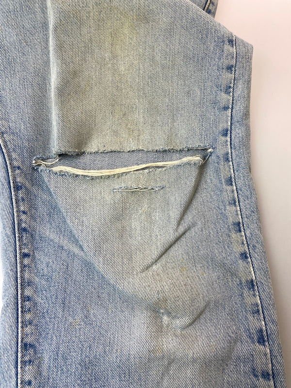 【ジャンク品】【メンズ】 LEVI'S リーバイス 505 DENIM PANTS 70'S 66前期 505 デニムパンツ 70年代 ヴィンテージ メンズ ボトムス ジーンズ ジーパン 157-261015-em-13-min サイズ：W35/L34 カラー：インディゴ 万代Net店