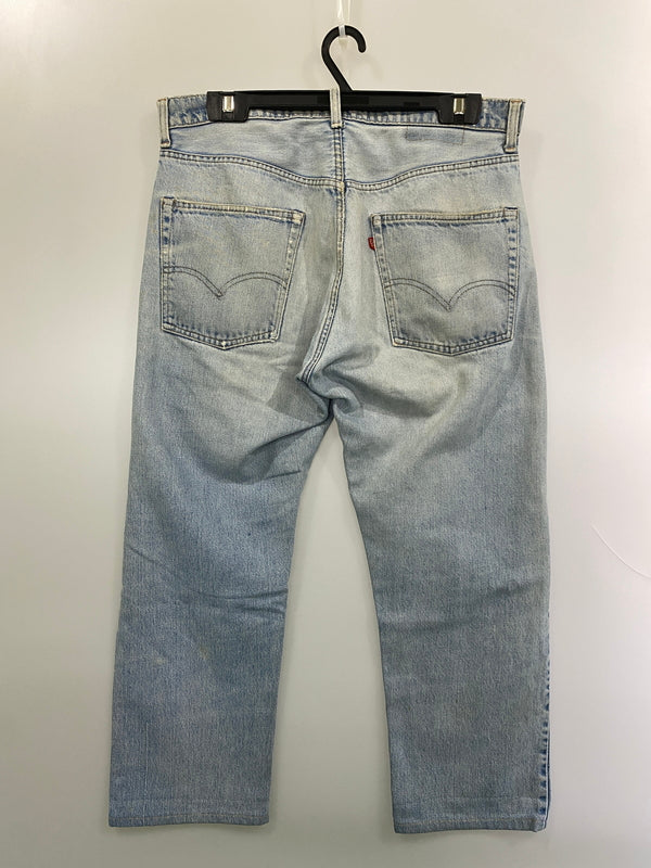 【ジャンク品】【メンズ】 LEVI'S リーバイス 505 DENIM PANTS 70'S 66前期 505 デニムパンツ 70年代 ヴィンテージ メンズ ボトムス ジーンズ ジーパン 157-261015-em-13-min サイズ：W35/L34 カラー：インディゴ 万代Net店