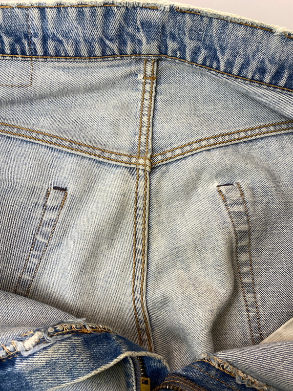 【ジャンク品】【メンズ】 LEVI'S リーバイス 505 DENIM PANTS 70'S 66前期 505 デニムパンツ 70年代 ヴィンテージ メンズ ボトムス ジーンズ ジーパン 157-261015-em-13-min サイズ：W35/L34 カラー：インディゴ 万代Net店