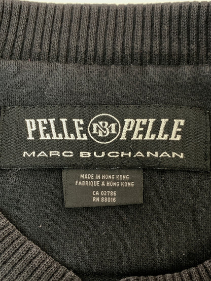 【中古品】【メンズ】 PELLE PELLE ペレペレ LOGO SWEATSHIRT ロゴ スウェットシャツ メンズ トップス トレーナー 長袖 146-261022-em-02-min サイズ：XL カラー：グレー系 万代Net店