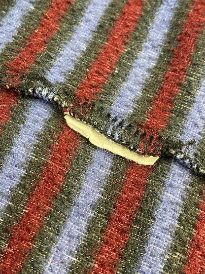 【現状渡し品】【メンズ】 PATAGONIA パタゴニア CAPILENE BORDER FLEECE キャプリーンボーダーフリース プルオーバー トップス 144-261023-hu-30-min サイズ：L カラー：ブルー系/ブラック/パープル（ボーダー） 万代Net店