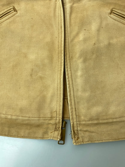【現状渡し品】【メンズ】 CARHARTT カーハート 90'S 裏地なし DETROIT JACKET 90年代 デトロイトジャケット メンズ アウター ダック地 146-261020-em-55-min サイズ：MーR カラー：ベージュ 万代Net店