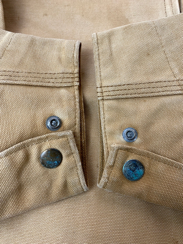 【現状渡し品】【メンズ】 CARHARTT カーハート 90'S 裏地なし DETROIT JACKET 90年代 デトロイトジャケット メンズ アウター ダック地 146-261020-em-55-min サイズ：MーR カラー：ベージュ 万代Net店