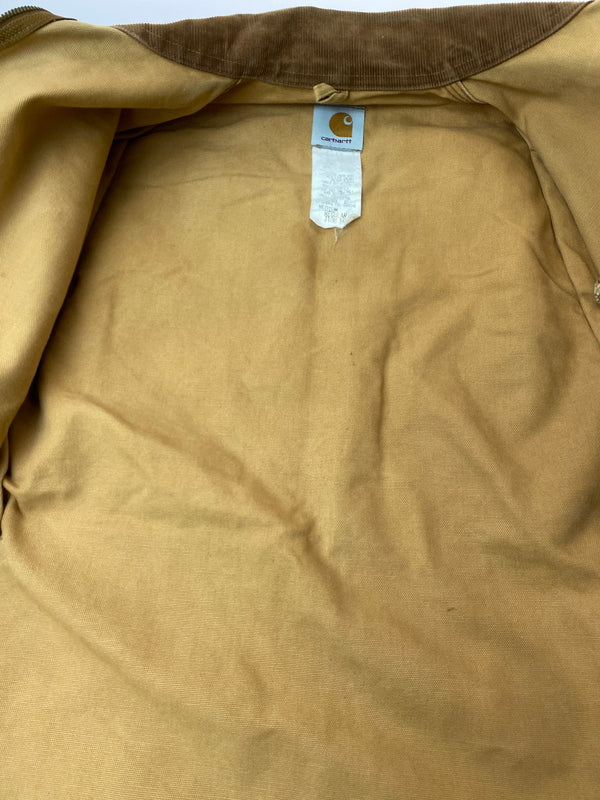 【現状渡し品】【メンズ】 CARHARTT カーハート 90'S 裏地なし DETROIT JACKET 90年代 デトロイトジャケット メンズ アウター ダック地 146-261020-em-55-min サイズ：MーR カラー：ベージュ 万代Net店