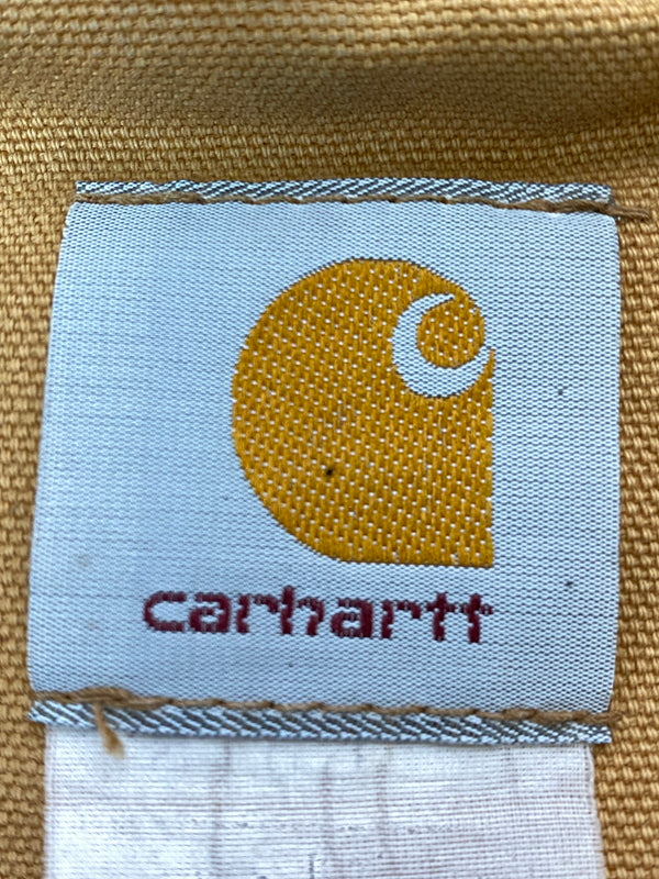 【現状渡し品】【メンズ】 CARHARTT カーハート 90'S 裏地なし DETROIT JACKET 90年代 デトロイトジャケット メンズ アウター ダック地 146-261020-em-55-min サイズ：MーR カラー：ベージュ 万代Net店