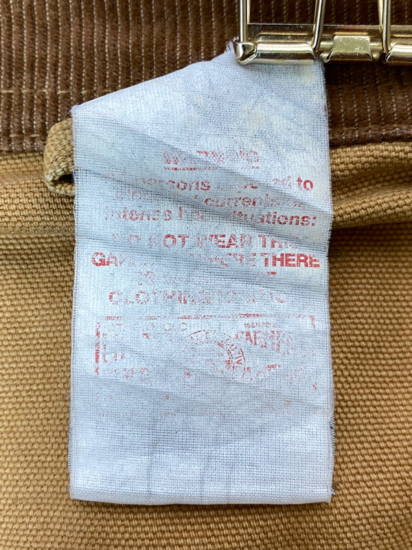 【現状渡し品】【メンズ】 CARHARTT カーハート 90'S 裏地なし DETROIT JACKET 90年代 デトロイトジャケット メンズ アウター ダック地 146-261020-em-55-min サイズ：MーR カラー：ベージュ 万代Net店