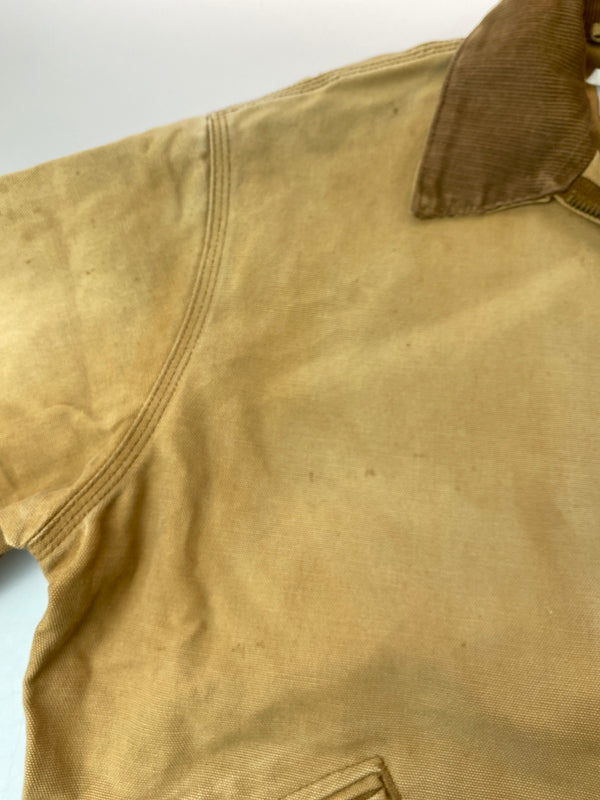 【現状渡し品】【メンズ】 CARHARTT カーハート 90'S 裏地なし DETROIT JACKET 90年代 デトロイトジャケット メンズ アウター ダック地 146-261020-em-55-min サイズ：MーR カラー：ベージュ 万代Net店