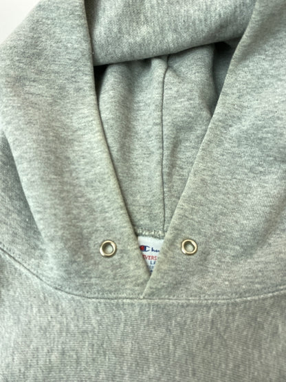 【中古品】【メンズ】 SUPREME シュプリーム × CHAMPION チャンピオン 90'S REVERSE WEAVE HOODIE 90年代 リバースウィーブ フーディー メンズ スウェット パーカー 149-261020-em-29-min サイズ：L カラー：グレー 万代Net店