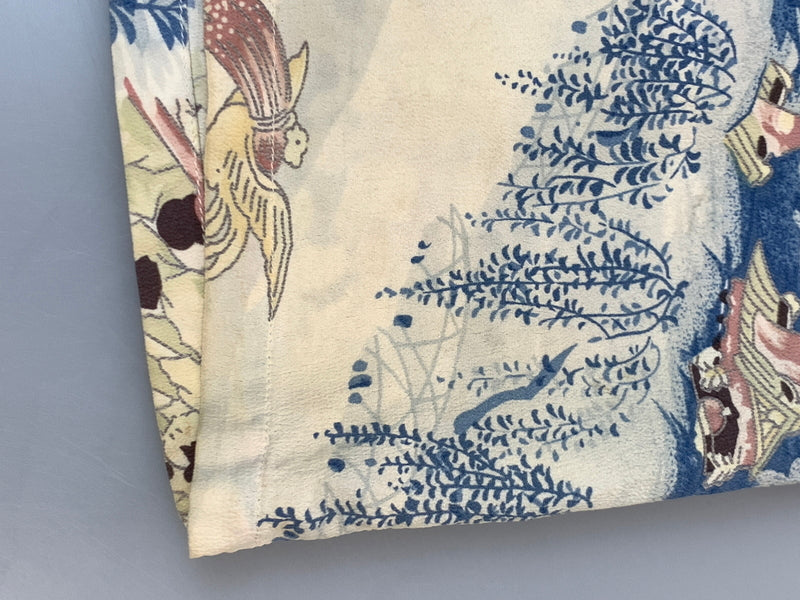 【中古品】【メンズ】 SUN SURF × MUSASHIYA サンサーフ ムサシヤ ALOHA SHIRT ”MATSURI" アロハシャツ マツリ メンズ トップス 半袖シャツ 145-261017-KS-03-min サイズ：L カラー：マルチカラー 万代Net店