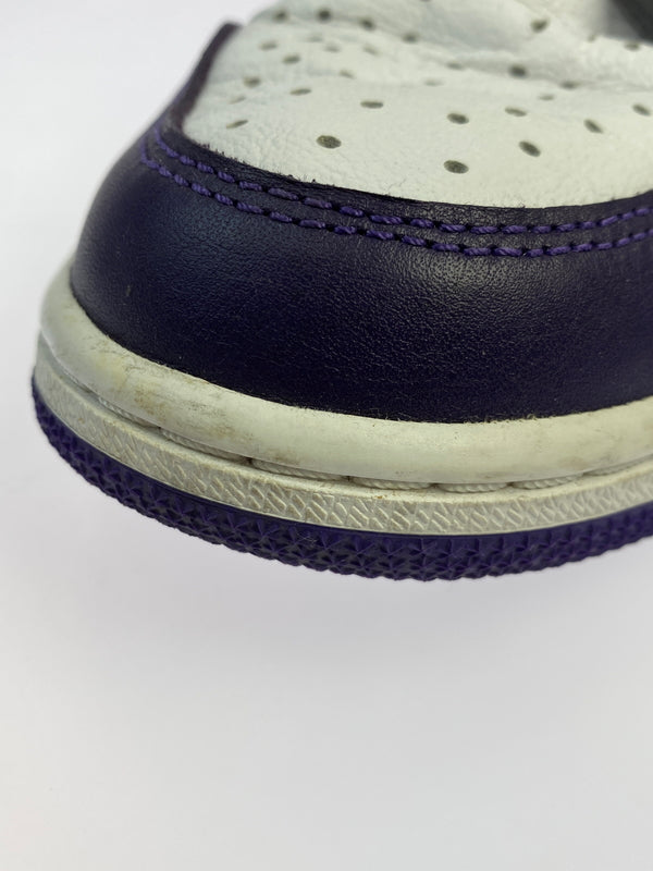 【中古品】【メンズ】 NIKE ナイキ AIR JORDAN 1 RETRO HIGH OG "COURT PURPLE WHITE BLACK” 555088-500 エアジョーダン 1 レトロ ハイ オージー 靴 160-261017-KS-23-min サイズ：27cm US9 カラー：パープル/ホワイト/ブラック 万代Net店