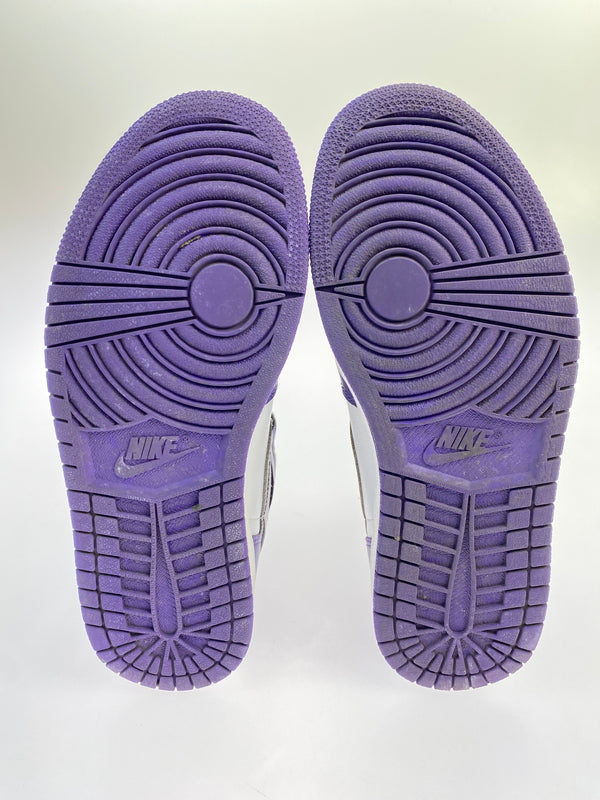 【中古品】【メンズ】 NIKE ナイキ AIR JORDAN 1 RETRO HIGH OG "COURT PURPLE WHITE BLACK” 555088-500 エアジョーダン 1 レトロ ハイ オージー 靴 160-261017-KS-23-min サイズ：27cm US9 カラー：パープル/ホワイト/ブラック 万代Net店