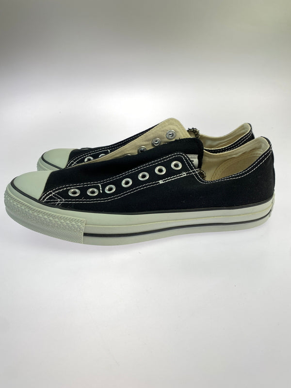 【中古品】【メンズ】 CONVERSE コンバース ALL STAR SLIP III OX 1C238 オールスター スリップ スリー オックス スリッポン仕様 ローカット スニーカー メンズ シューズ 靴 164-261018-em-41-min サイズ：27.0cm カラー：ブラック 万代Net店