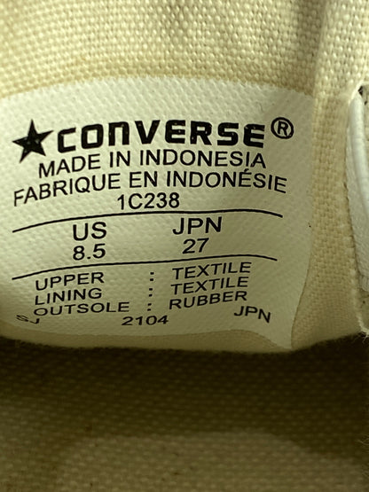 【中古品】【メンズ】 CONVERSE コンバース ALL STAR SLIP III OX 1C238 オールスター スリップ スリー オックス スリッポン仕様 ローカット スニーカー メンズ シューズ 靴 164-261018-em-41-min サイズ：27.0cm カラー：ブラック 万代Net店