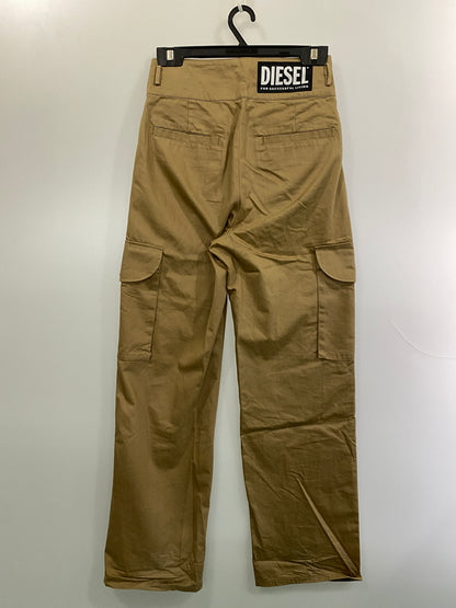 【中古品】【メンズ】 DIESEL ディーゼル コットン ポプリン ワークパンツ メンズ ボトムス 141-261022-em-61-min サイズ：23 カラー：カーキ 万代Net店