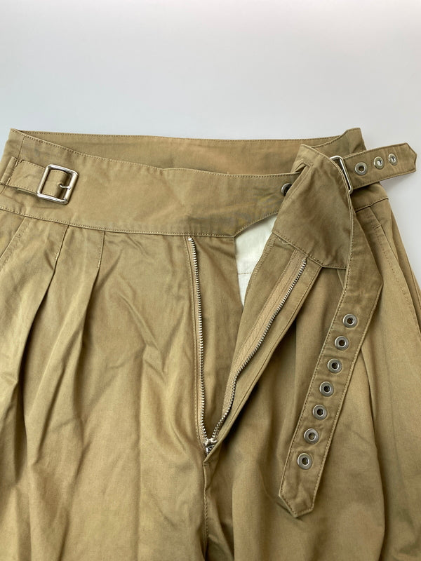 【中古品】【メンズ】 DIESEL ディーゼル コットン ポプリン ワークパンツ メンズ ボトムス 141-261022-em-61-min サイズ：23 カラー：カーキ 万代Net店