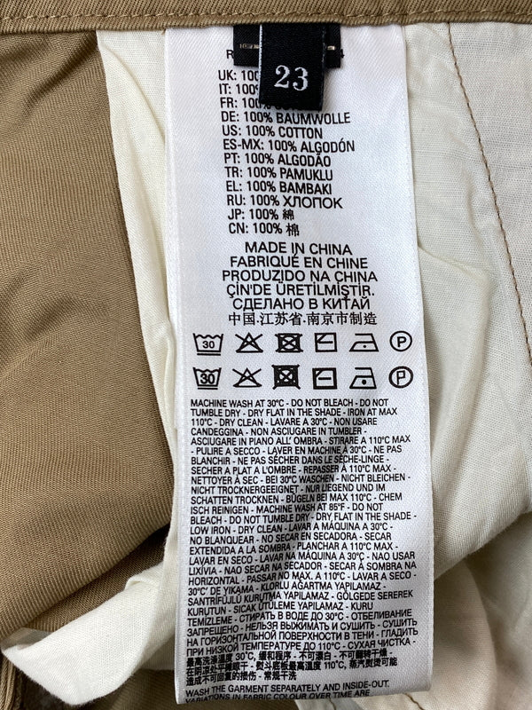 【中古品】【メンズ】 DIESEL ディーゼル コットン ポプリン ワークパンツ メンズ ボトムス 141-261022-em-61-min サイズ：23 カラー：カーキ 万代Net店